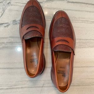 Allen Edmond “Leyland” woven slip-ons.